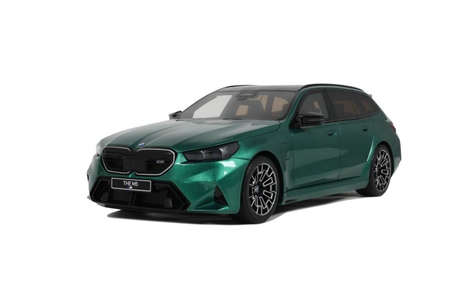 BMW M5 Touring 2024 Isle of Man Green - 1:18